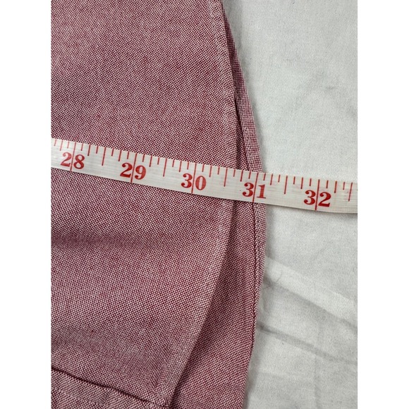 Ralph Lauren Custom Fit Oxford Button Down Shirt red Men's Large - Picture 6 of 11